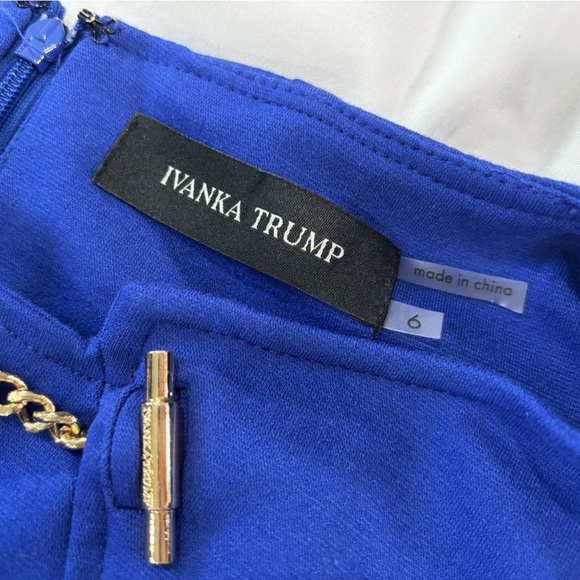IVANKA TRUMP ROYAL BLUE SLEEVELESS DRESS Size
Lot K - Picture 5 of 7